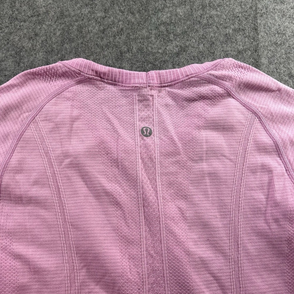LULULEMON Swiftly Tech Short Sleeve Tee 2.0 Women's Size 8 Miami Pink Running - Picture 6 of 8